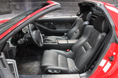 1995 Acura NSX in Formula Red over Black