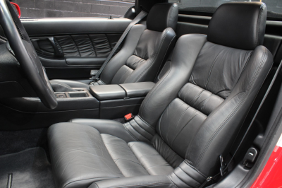 1995 Acura NSX in Formula Red over Black