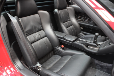 1995 Acura NSX in Formula Red over Black