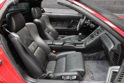 1995 Acura NSX in Formula Red over Black