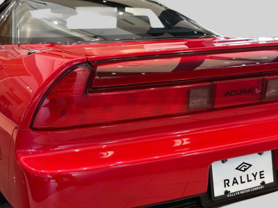 1992 Acura NSX in Formula Red over Black