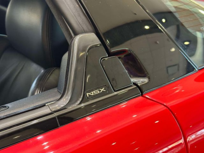 1992 Acura NSX in Formula Red over Black