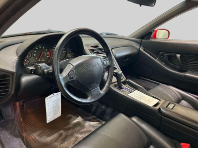 1992 Acura NSX in Formula Red over Black