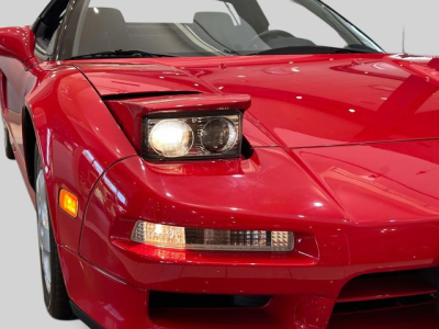 1992 Acura NSX in Formula Red over Black