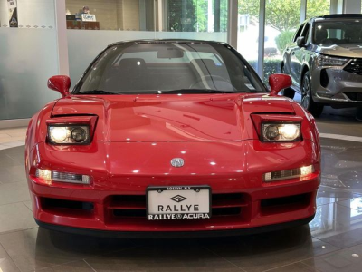1992 Acura NSX in Formula Red over Black