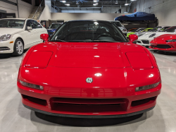 1992 Acura NSX in Formula Red over Black