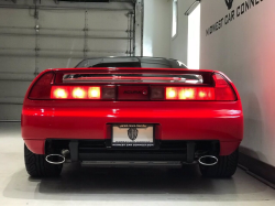 1992 Acura NSX in Formula Red over Black