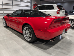 1992 Acura NSX in Formula Red over Black