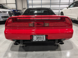 1992 Acura NSX in Formula Red over Black