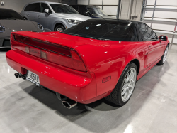 1992 Acura NSX in Formula Red over Black