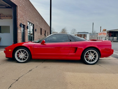 1992 Acura NSX in Formula Red over Black