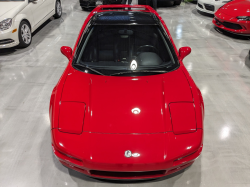 1992 Acura NSX in Formula Red over Black