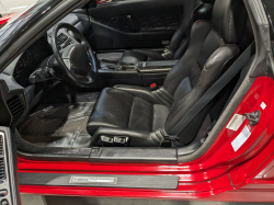 1992 Acura NSX in Formula Red over Black