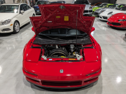 1992 Acura NSX in Formula Red over Black