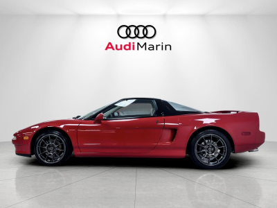 1991 Acura NSX in Formula Red over Ivory