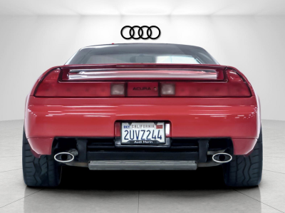 1991 Acura NSX in Formula Red over Ivory