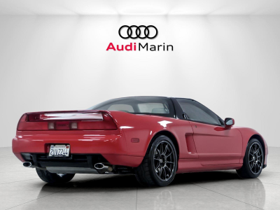 1991 Acura NSX in Formula Red over Ivory