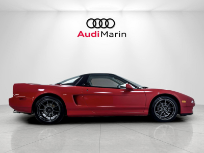 1991 Acura NSX in Formula Red over Ivory