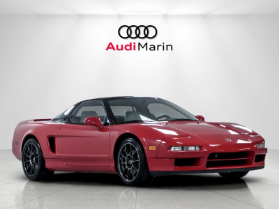 1991 Acura NSX in Formula Red over Ivory