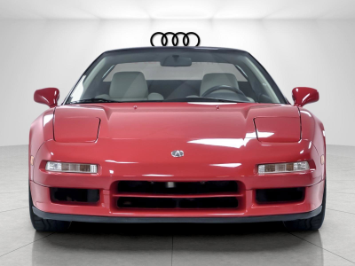 1991 Acura NSX in Formula Red over Ivory