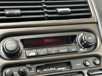 1991 Acura NSX in Formula Red over Ivory