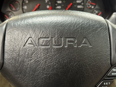 1991 Acura NSX in Formula Red over Ivory