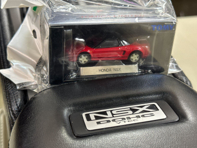 1991 Acura NSX in Formula Red over Ivory