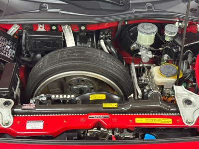 1991 Acura NSX in Formula Red over Ivory