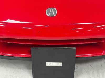 1991 Acura NSX in Formula Red over Ivory