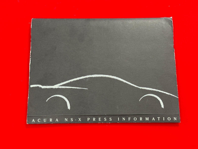 1991 Acura NSX in Formula Red over Ivory