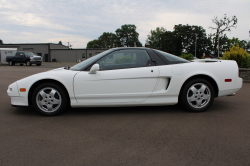 1993 Acura NSX in Grand Prix White over Black