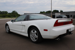 1993 Acura NSX in Grand Prix White over Black