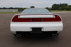 1993 Acura NSX in Grand Prix White over Black