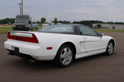 1993 Acura NSX in Grand Prix White over Black