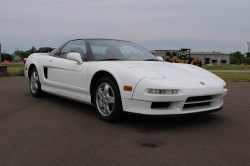 1993 Acura NSX in Grand Prix White over Black