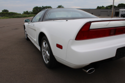 1993 Acura NSX in Grand Prix White over Black