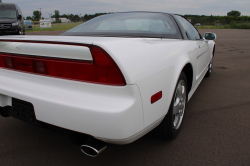 1993 Acura NSX in Grand Prix White over Black