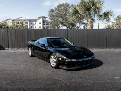 1993 Acura NSX in Berlina Black over Black