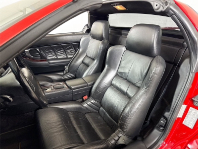 1995 Acura NSX in Formula Red over Black