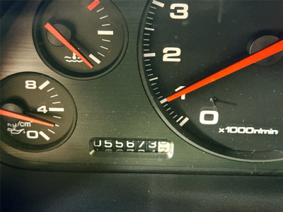 1995 Acura NSX in Formula Red over Black