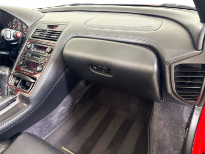 1995 Acura NSX in Formula Red over Black