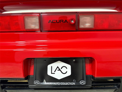 1995 Acura NSX in Formula Red over Black
