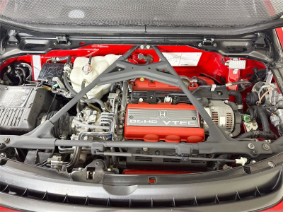 1995 Acura NSX in Formula Red over Black