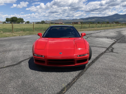 1993 Acura NSX in Formula Red over Black