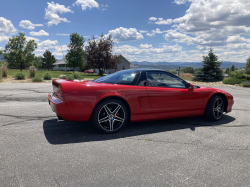 1993 Acura NSX in Formula Red over Black