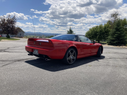 1993 Acura NSX in Formula Red over Black