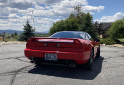 1993 Acura NSX in Formula Red over Black