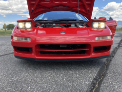 1993 Acura NSX in Formula Red over Black