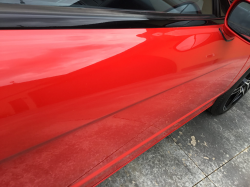 1993 Acura NSX in Formula Red over Black