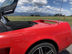 1993 Acura NSX in Formula Red over Black